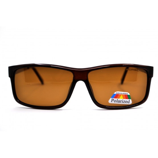 Поляризованные солнцезащитные очки 3307  PD Коричневый Глянцевый 