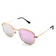 Сонцезахисні окуляри 3548 R.B Золото/Рожеве Дзеркало