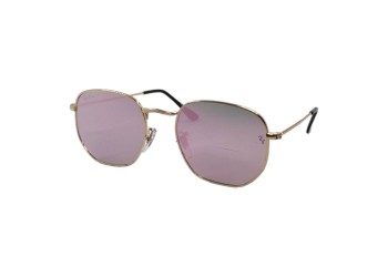 Солнцезащитные очки 3548 R.B Золото/Розовое Зеркало