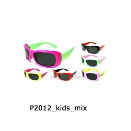 Детские полчризованные солнцезащитные очки 2012R (неломайки) Микс