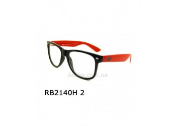Имиджевые очки 2140 R.B Глянцевый черный/Красный