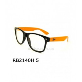 Іміджеві окуляри 2140 RB Глянцевий чорний/Оранжевий