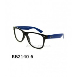Имиджевые очки 2140 R.B Глянцевый черный/Синий