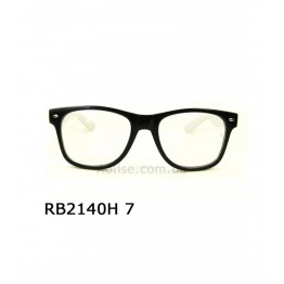 Имиджевые очки 2140 R.B Глянцевый черный/Белый