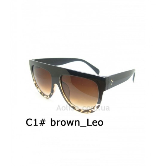 Купити очки оптом CL#6618 brown/leo